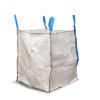Hvit Robust Standard Big Bag, 1500kg, 810 liter, 90 x 90 x 100 cm