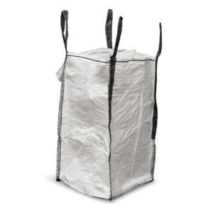 Trallesekk Big Bag, 45 x 45 x 80 cm, 160 liter, 250 kg maksbelastning, topp skjørt for å lukke