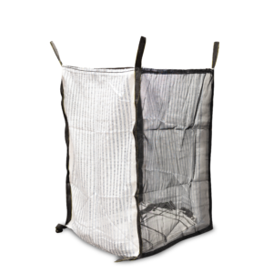 Storsekk til ved – 1500 liter med god ventilasjon