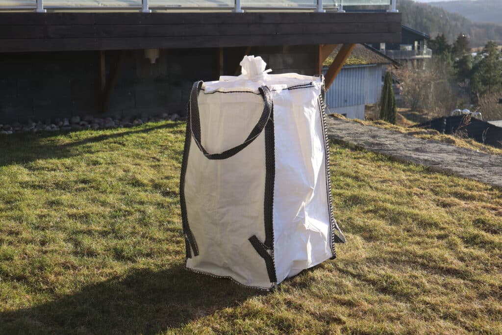 hagesekk med topplokk
