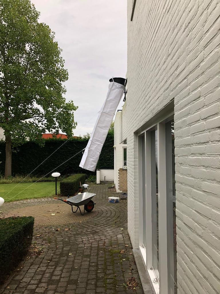 Fleksibelt nedkastrør for avfall - 3 meter lang - Image 8