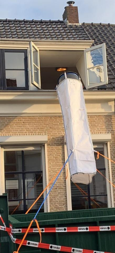 Fleksibelt nedkastrør for avfall - 3 meter lang - Image 5