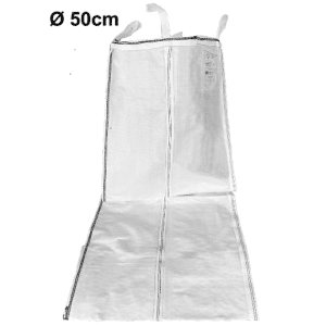 Fleksibelt nedkastrør for avfall - 3 meter lang